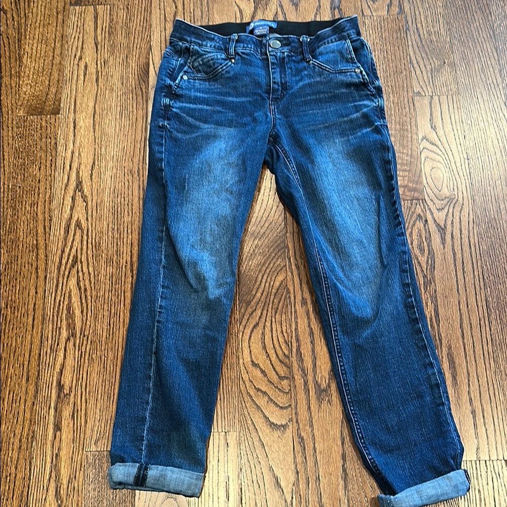 Democracy Women's Dark Blue Straight-Leg Jeans
